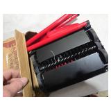 Eyliden Carpet Sweeper, Mini Size Lightweight Hand Push - No Noise, Non-Electric, Easy Manual Sweeping Only for Carpet Cleaning (Red)