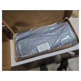 Washing Machine Mat Silicone Under/Top Washer and Dryer Drain Pan Drip Tray Floor Protector Non-Slip Flexible Soft Mat Waterproof 27\"x27\" Gray