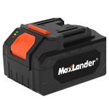 MAXLANDER 4.0Ah Lithium Replacement Battery, 20V Rechargeable Battery for Garden Power Tools(Weed Wacker, Lawn Mower, Leaf Blower, Leaf Vacuum, Snow Shovel, Electric Tillers)