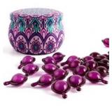 Hair Oil Capsules - Keratin Treatment for Split Ends, Deep Conditioning Repair for All Hair Types, Hair Vitamin Serum, 50 Capsules (Purple)