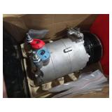 A-Premium Air Conditioner AC Compressor with Clutch Compatible with Land Rover Range Rover Evoque 2012 2013, LR2 2013-2015 - It comes with VS16 Compressor, with 6-Groove Pulley