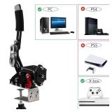 YESHMA 64 Bit Upgrade 2-in-1 USB Handbrake Only for G920 Compatible With Xbox / Xbox series S / Xbox series X + PC Computer System Professional Gaming Peripherals for Racing Games with Non-Contact Plu