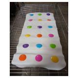 Colorful Polka Dot Shower Mat 30"Lx14"W