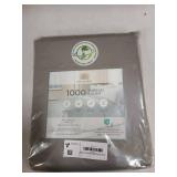 Casa Platino 1000 Thread Count King 4pc Sheet Set Silver