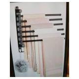 Swivel Towel Rack Matte Black