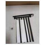 Swivel Towel Rack Matte Black