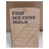 Fish Shaped Silicone Ice Cube Mold