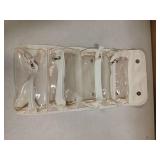 Expandable Travel Makeup Bag White