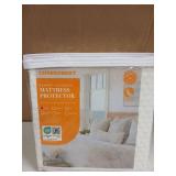 Chuegobest Bamboo Jacquard Mattress Protector Twin