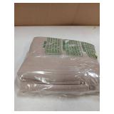 ZWJD Khaki Pillow Covers 26x26 Set of 2 Chenille Throw Pillow Covers with Elegant Design Soft and Luxurious Decorative Throw Pillows for Couch, Bed, and Home Decor