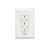 Hunter Universal Fan-Light Wall Control (Receiver Not Included), 99815, White