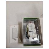 Hunter Universal Fan-Light Wall Control (Receiver Not Included), 99815, White