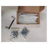 Cabinet Handles Silver 4in 10pk