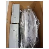 Esbaybulbs 7 Inch Ultra-Thin LED Recessed Ceiling Light with Junction Box, 6000K Cool Lighting 18W LED Panel Can Light Downlight 1500LM High Brightness Easy Installation 4 Pack