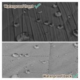 Ameritex 100% Waterproof Dog Bed Blankets Double Sided Dog Couch Cover Knurling Pattern pet Bed Cover Reversible Furniture Couch Sofa Car for Puppy Kids (30x70 Inch(Pack of 1), Darkgrey/lightgrey)