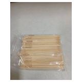 Natural Bamboo Kabob Sticks 6in 100pk