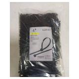 4-inch Black Cable Ties - 1000 Pack