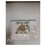 Country Toads Take Me Home Makeup Bag