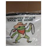 Country Toads Take Me Home Makeup Bag