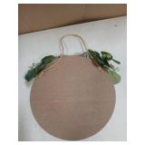 Happy Juneteenth Round Door Hanger