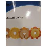 Inflatable Pet Cone Brown Lion Small