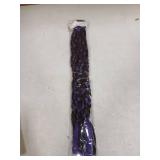 Dreamlover 2pk Hair Braids with Tie Black Mixed Purple