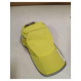 Ellewin Unisex Baseball Cap Unstructured with Foldable Bill Reflective Green