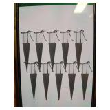 Single Roses Box Cone 10pk