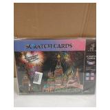 Scratch Art Cards 4pcs with Tools