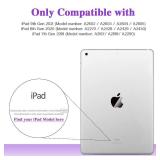 ZoneFoker for iPad 9th Generation Case, iPad 8th 7th Generation Case, iPad 10.2 Inch 2021/2020/2019 Case, Heavy Duty Rugged Shockproof Protective Cover with Kickstand Purple/Green