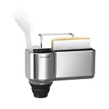 simplehuman Sink Caddy Sponge Holder, Brushed Stainless Steel