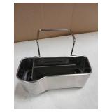 simplehuman Sink Caddy Sponge Holder, Brushed Stainless Steel