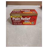 Rapid Release Pain Relief, Acetaminophen Caplets 500 mg, Extra Strength Pain EXP: 10/2025