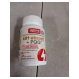 Jarrow Formulas QH-absorb + PQQ Cellular Renewal Supplement EXP: 10/2025
