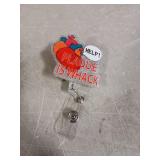 Plaque Is Whack Medical Badge Reel