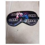 Gamer Sleep Mask - Eat Game Sleep Repeat
