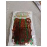 Metallic Red and Green Table Skirt 2 Pack