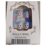 Bunny Face Press-On Nails Set