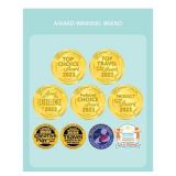 Regalo Easy Diner Hook-On High Chair, Award Winning Brand, Includes Storage Pocket, Rubber Bumpers to Protect Surfaces, and Fast Compact Foldable Design for Home and Travel Use