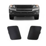 Silscvtt Front Bumper Bracket Tow Hook Eye Cap Cover 1 Pair Replacement for RAV4 2006 2007 53286-42931 53285-42930