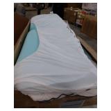 PAYHUIN 2-Inch Quee  n Memory Foam Mattress Topper - Retail: $104