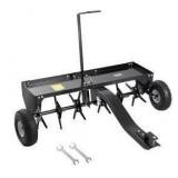 40-Inch Tow Behind Lawn Aerator - Retail: $215