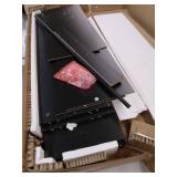 5-Shelf Black Bookcase - Retail: $75