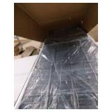 LINSY LIVING Greige Full Size Platform Bed Frame with LED Headboard - Retail: $419