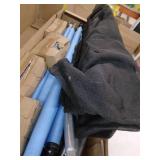 14FT Gig  Outdoor Trampoline with Safety Net and Basketball Hoop