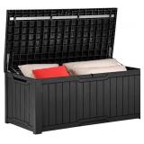 120 Gallon Outdoor Storage Deck Box - Retail: $125