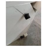 Signature Design by Ashley Bolanburg 4 Drawer Coffee Table with Lift Top  Two-tone Brown - Some Scratches & Missing Wheel  - Retail: $759