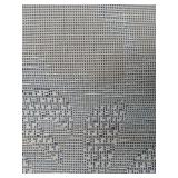 JONATHAN Y SANTA MONICA 8 x 10 Area Rug  Zinnia Floral Textured Weave - Navy/Green  SMB110B-8 - 7ft9in x 10ft - Retail: $269