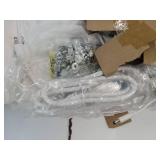 Modern White Makeup Vanity with LED Mirror - 2-Box Set  - Retail: $299