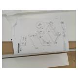 Modern White Makeup Vanity with LED Mirror - 2-Box Set  - Retail: $299